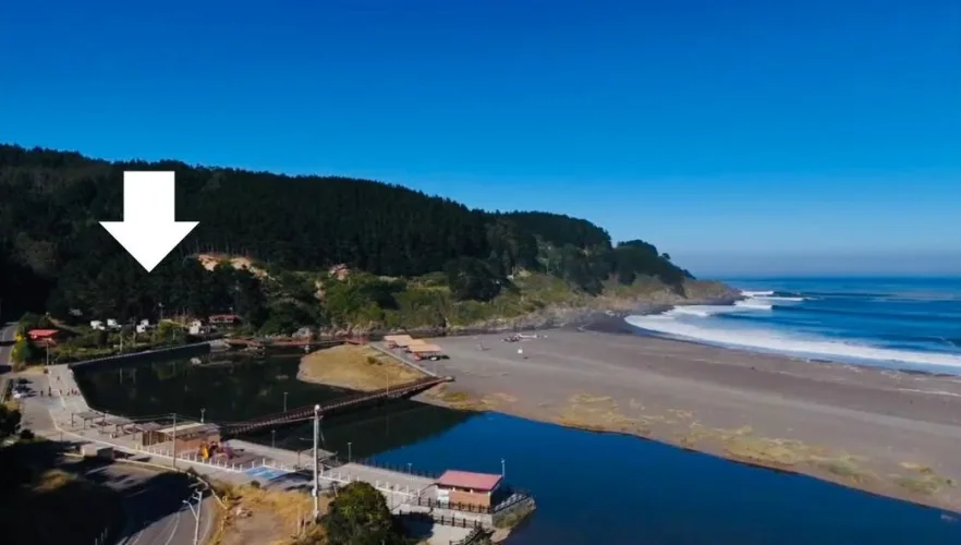 Tourist Complex Sale Facing Chile's Best Surf Wave